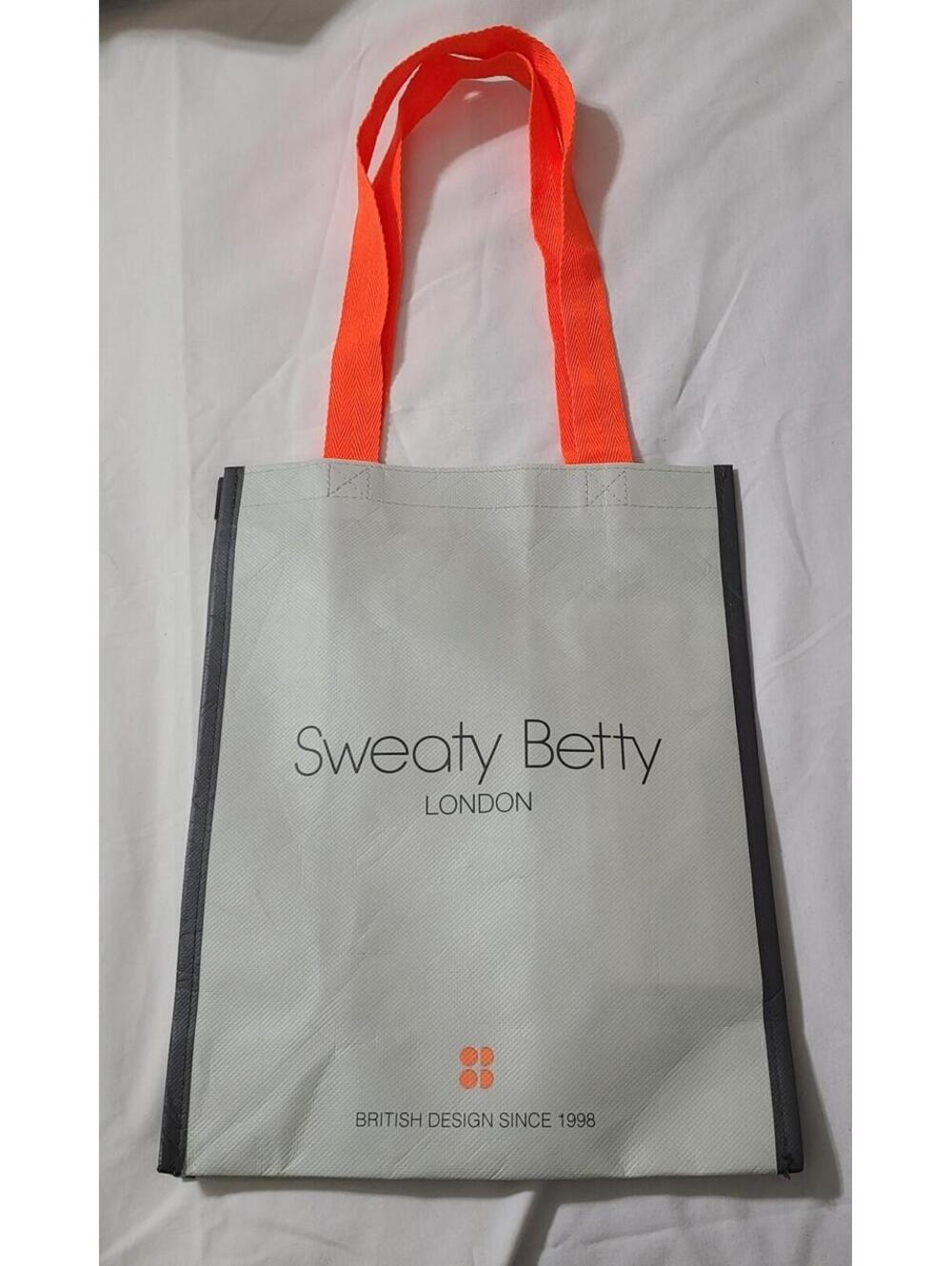 Sweaty Betty Mini Tote Bag Reusable Shopping Gift Foldable Travel Storage Pouch